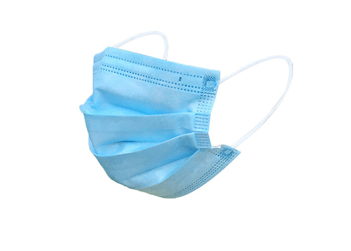 Three Layer Antibacterial Disposable Mask 3 Ply Surgical Face Mask Latex Free