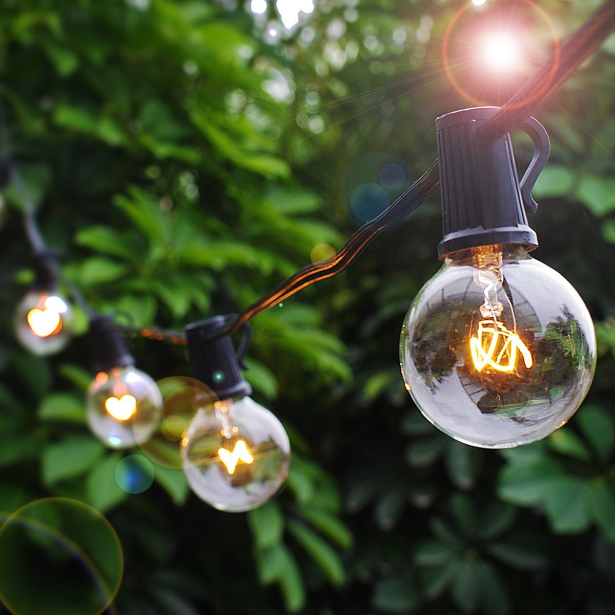 Outdoor Festoon Globe Lamp Garland B22 E27 Socket String Light 220v