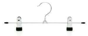 Quality 33cm Metal Pant Hangers With Clips wholesale