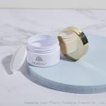 Golden Silver Screw Cap 2.03OZ 26MM Plastic Cosmetic Jars