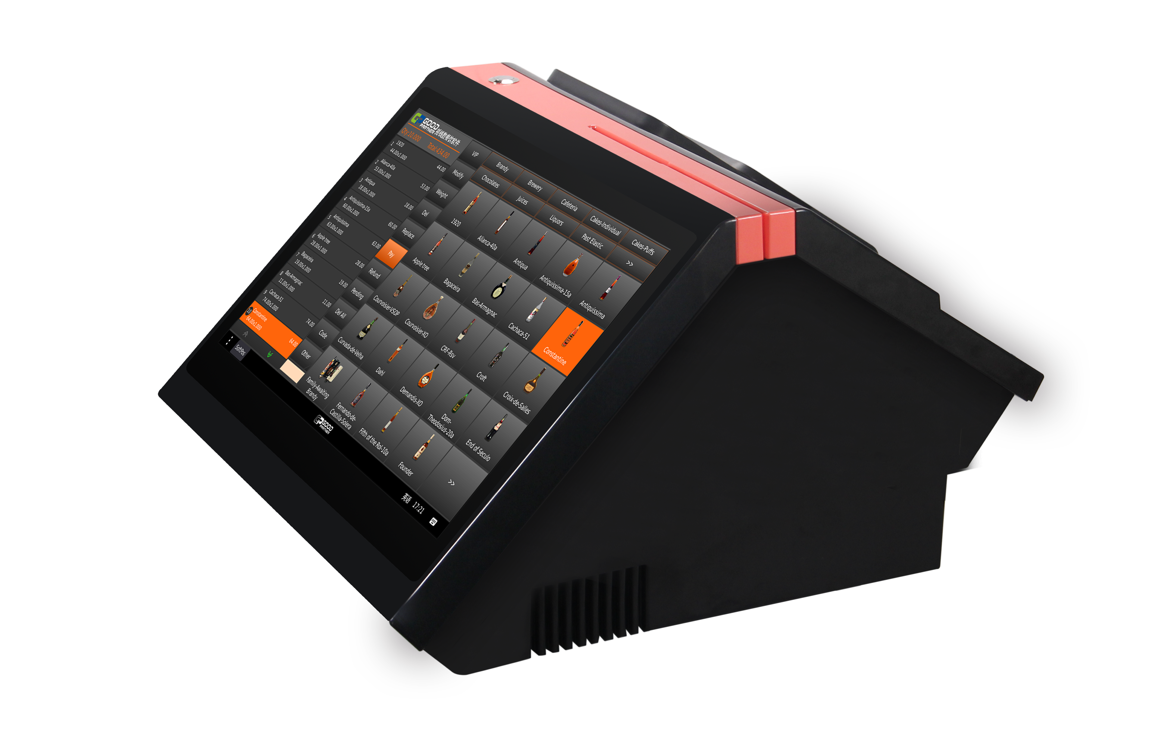 Capacitive Screen Touch Pos Cash Register for Fast and Accurate Restaurant Transactions