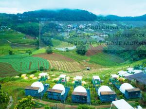 Quality Garden Eco Dome Tent With 2 Bed Washroom Living Room wholesale