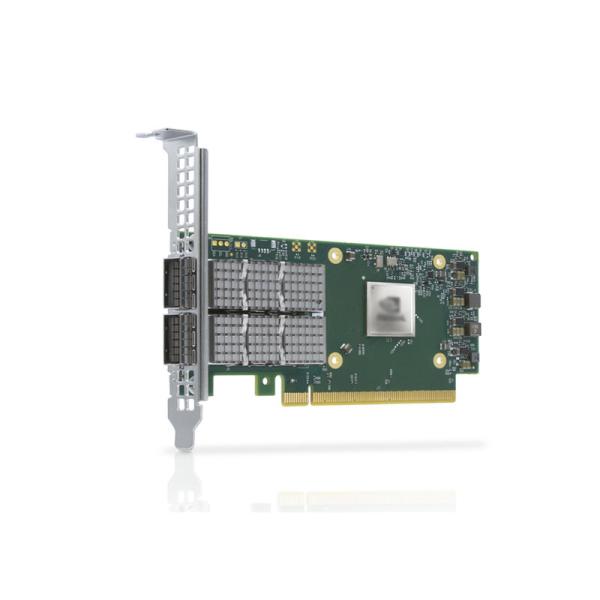 Cheap MCX623106AN-CDAT Ethernet Adapter Cards QSFP28 10/100Mbps for sale
