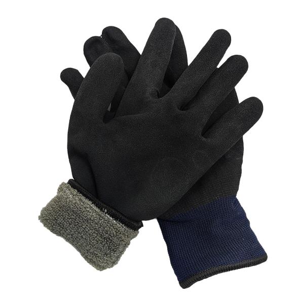 Black Blue Winter Outdoor Sports Working Latex Impregnated With Foam Cashmere