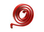 SUS304 10mm Bimetal Spiral Tension Spring