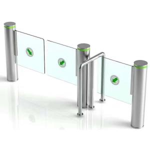 Quality Acrylic 900mm Access Control Speed Gates Office Building Turnstiles OEM wholesale