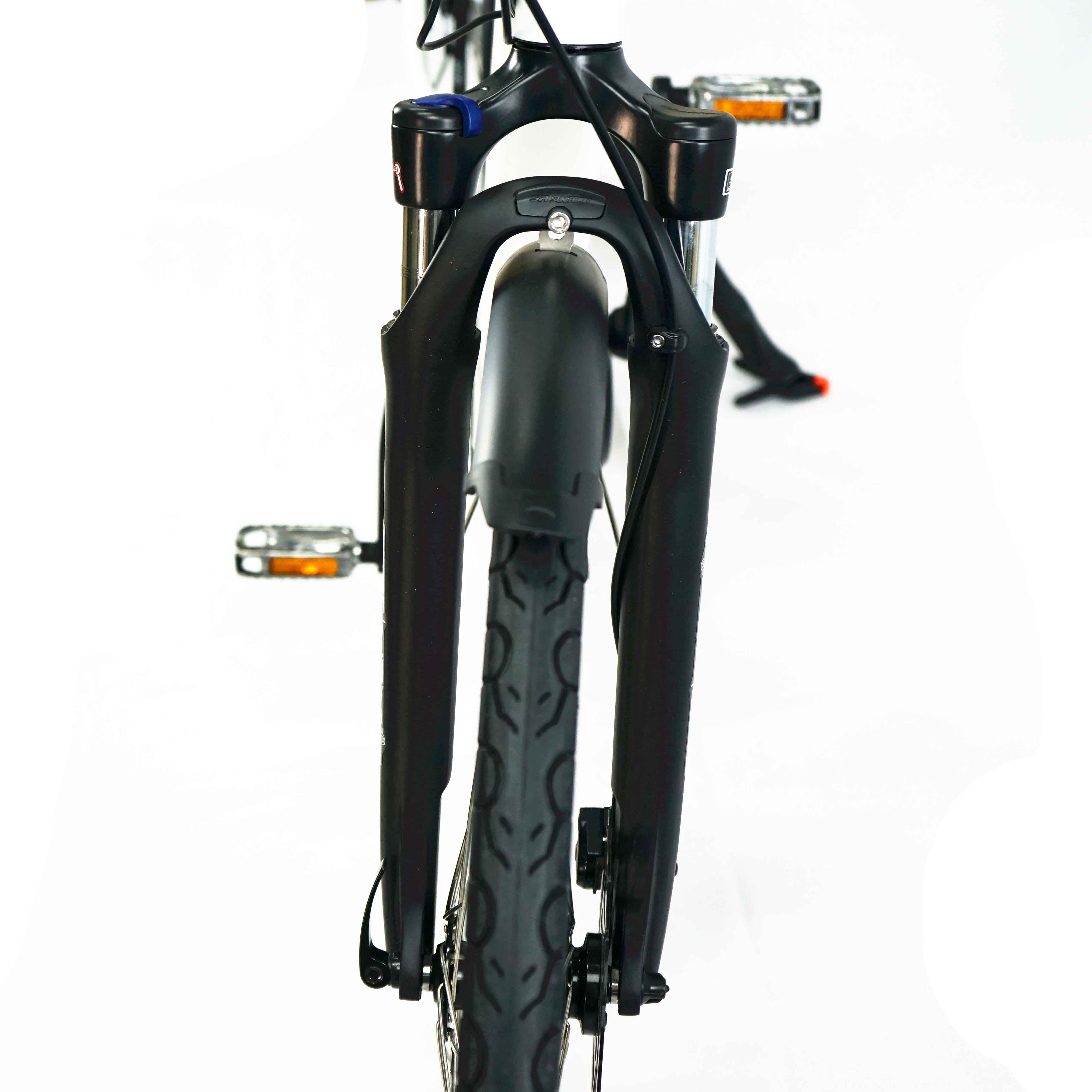2021 Electric Hybrid Bike with Aluminum Alloy Frame Belt Drive and 5 Internal Hub Gear
