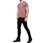 Oem Logo Men Sportswear Custom Printing 100% Cotton Plain Blank V Neck Men T
