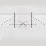 Tube Chandelier Living room dining room bedroom study Tempo Chandelier(WH-MI-146