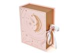 Book Shape Luxury Gift Packaging Boxes Practical Non Pollution Paperboard