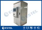 High Integration Outdoor Telecom Cabinet 19'' Rack Galvanized Steel Material
