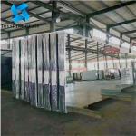 2mm 3mm 4mm Coloured Mirror Glass For Interior Decoration / Furniture