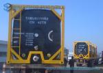 Transportation 40FT Bitumen / Asphalt Tanker Trailer With Self Discharge