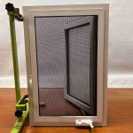 Sturdy Weather Resistant Aluminium Double Glazing Tempered Glass Double Hung