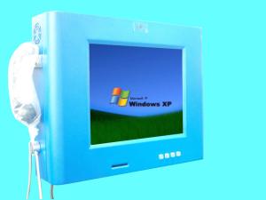 Quality Wall Mounted Kiosk With Touch Screen / Telephone / Fingerprint Reader wholesale