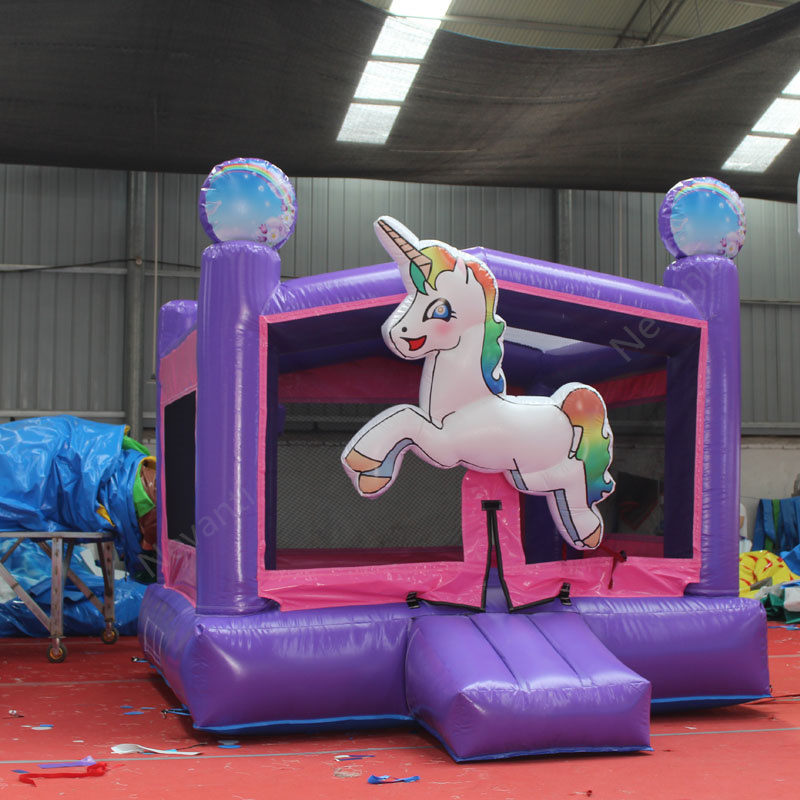Customized Color Commercial Inflatable Jump Slide Water Park Slide