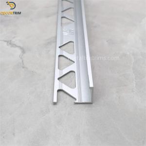 Quality Tile Trim L Aluminum Tile Edge Trim Edging Strip Metal Matt wholesale