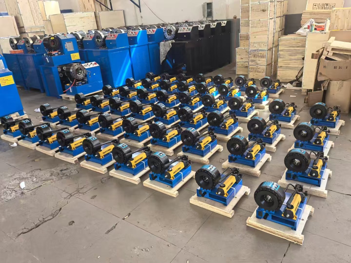 7 Dies New Model 6 To 25mm Without Electric 1" Manual Hose Crimping Machine For Fast Crimping Speed 10pcs/h