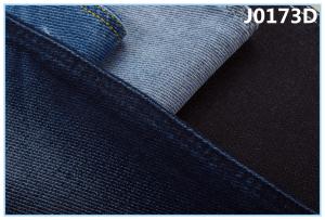 Quality 10.1 Oz Fake Knitted Left Hand Twill Denim Fabric Textile Soft Hand Feeling wholesale