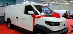 Quality 7.2m3 Electric Cargo Van 90km/H Pure Logistics Market Transportation Truck wholesale