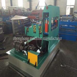Quality Metal Sheet Roof Profile Hydraulic Crimping Machine 3 rows With PLC Control wholesale