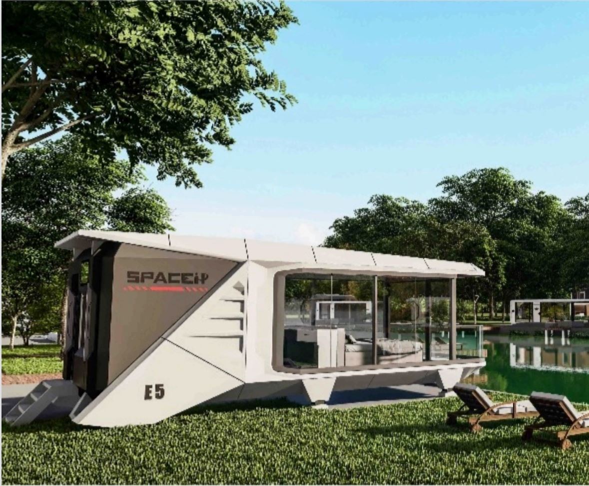 Luxury Mobile Hotel Home Stay Resort Building Prefab Vessel Capsule Cabin