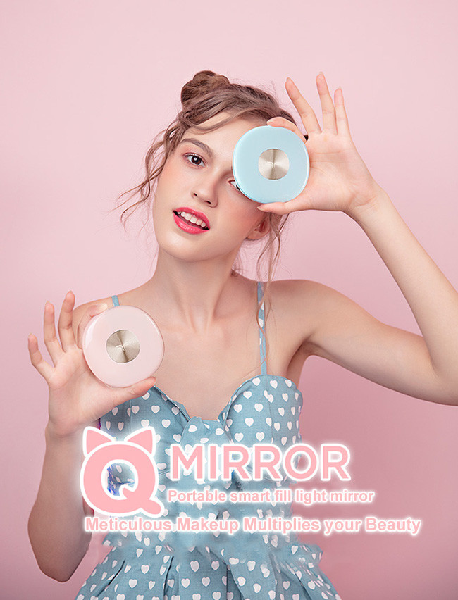 ABS Housing 30 Lumen 1W Mini LED Magnifying Mirror