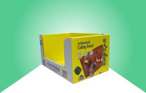 Quality Heavy Duty Stackup Cardboard PDQ Trays , PDQ Display Boxes For Promoting Chopboard wholesale