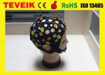 Medical Device Accessories Tin Electrode EEG Cap M 54-58 cm / L 58-62 cm