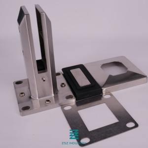 Quality Frameless Pool Fence Spigots , Angle / Height Adjustable Glass Fence Spigot wholesale