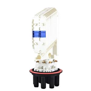 Quality Outdoor Dome Fiber Optic Splice Closure Waterproof ABS / PC Material wholesale