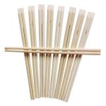 100% Biodegradable 9 Inch Disposable Chopsticks in Polished Paper Bag without