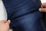 11-11.5 Oz Warp slub jeans fabric for man jeans Mercerized Fleece black backside