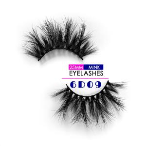 Quality Soft Cotton Band 6D Mink Lashes Siberian Fur Material Easy Applying 25 Times Use wholesale