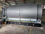 Direct Heating Waste Tire Oil Pyrolysis Machine Recycling Line 38tons Weight