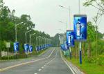 P6 SMD2727 Street Lamp Post LED Display Screen For Advertising