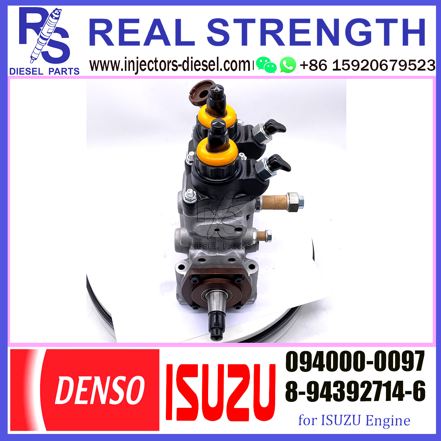 DENSO HP0 diesel fuel pump 094000-0097 8-94392714-6 for ISUZU engine 6HK1 094000-0097 8-94392714-6