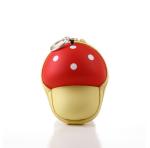 New creative gift product mushroom keychain money box coin bank card organizer