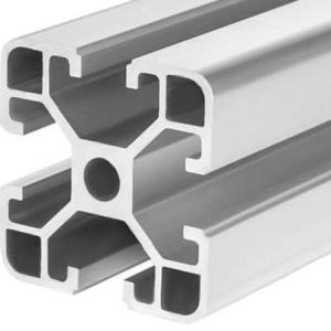Quality Mill Finish 6063 T5 40x40 Aluminum Assembly Line Extrusions wholesale