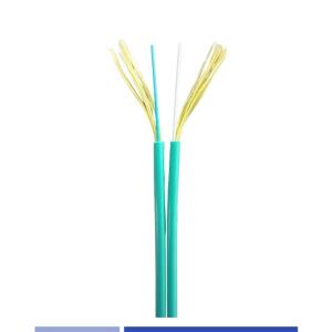 Quality Duplex LSZH Jacket Indoor Fiber Optic Cable Fiber Optic Zip Cord OM3 50/125um Lightweight wholesale