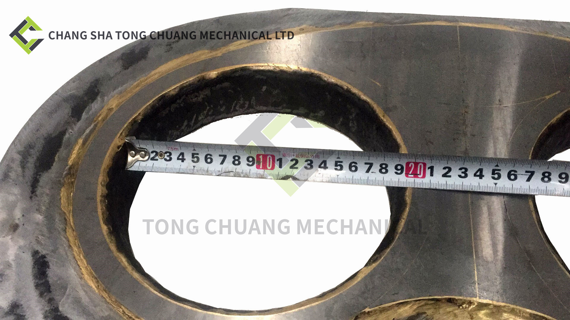 Zoomlion High pressure Concrete Trailer Pump Spare Parts Double Alloy Wear Plate 000190204A0000015