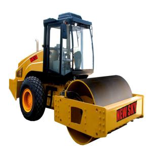 Quality Hydraulic Vibration System 14t Yellow Single Drum Road Roller wholesale