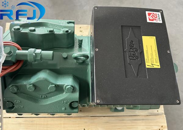4PES-12Y-40P Semi Hermetic Piston Compressors 12HP 400V 50Hz Green Refrigeration