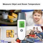 Electronic Body Hylogy Infrared Thermometer 9V Battery Power Supply