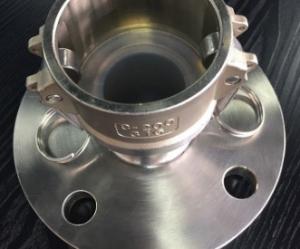 Quality A-A-59326 PTFE Lined Pipe Fittings Female Cam Lock With Fixed Flange wholesale