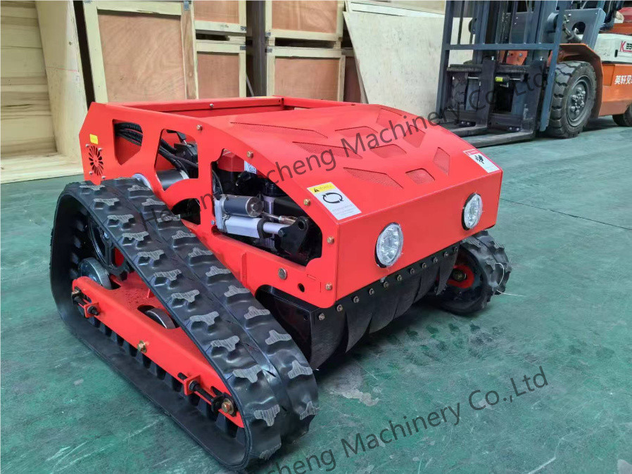 Remote Control Lawn Mower Small Track Gasoline Electric Four - Wheel Lawn Mower