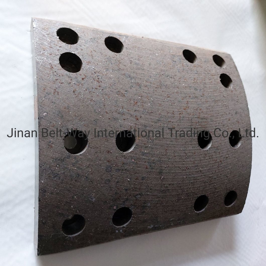 Sinotruk HOWO Truck Parts Truck Spare Parts Brake Lining Az9761340103 Az9761340104