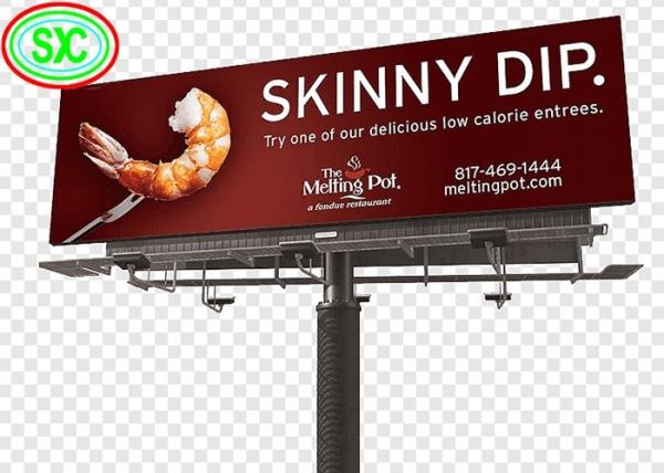 SMD P10 Advertising RGB LED Display Screen Outdoor with Nationstar , Energy
