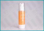 Plastic Airless Pump Cosmetic Packaging , Various Volumes Foundation Pump Bottle