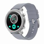 Android IOS Round Face Smartwatches 5V 500MA Heart Rate Wristband For Men